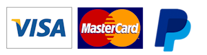 Credit cards accepted - secured by paypal
